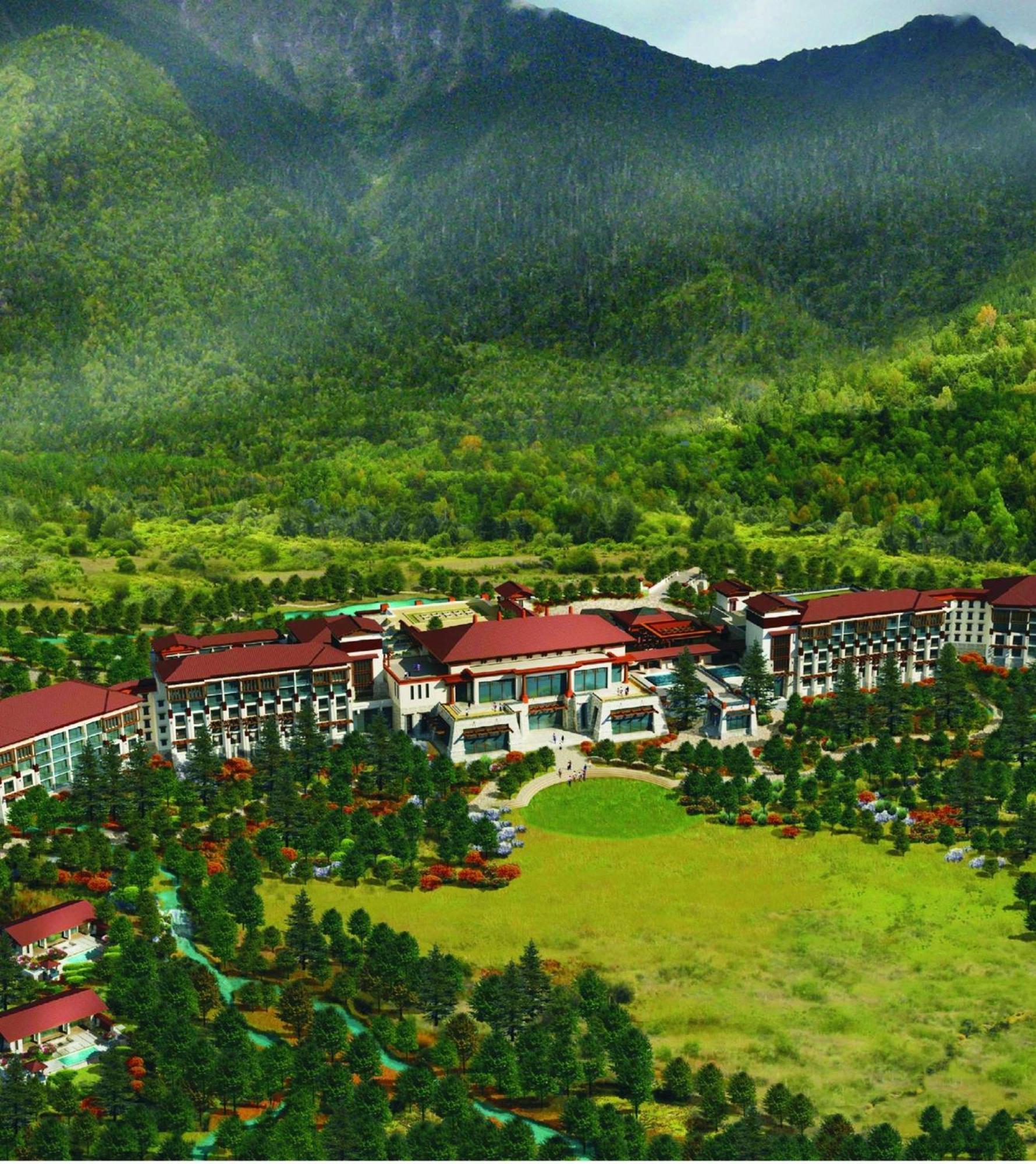 Hilton Linzhi Resort Nyingchi Buitenkant foto